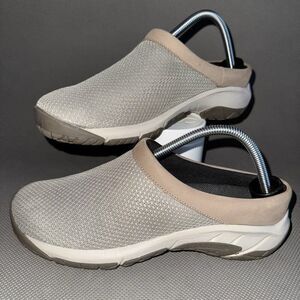 Merrell Encore Breeze 4 Beige Brown Clog Slide Slip On Shoe Womens Size 9.5